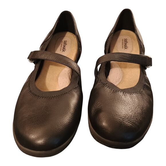 Soft Walk Ballet Flat Round Closed Toe Mary Jane Shoes Women's Size 8M Good Cond - Picture 1 of 7